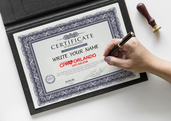 Certificate of Completion